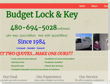 Tablet Screenshot of budgetlockaz.com